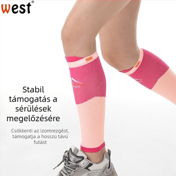 Maxda Nylon kompressziós vádlimanszetta futáshoz, maratonhoz és sporthoz