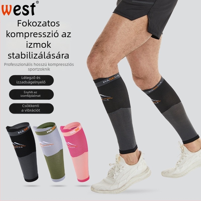 Maxda Nylon kompressziós vádlimanszetta futáshoz, maratonhoz és sporthoz