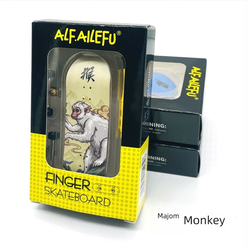 ALF Tizenkét Zodiákus – 32 mm-es fa fingerboard fiataloknak – kreatív játék ajándék