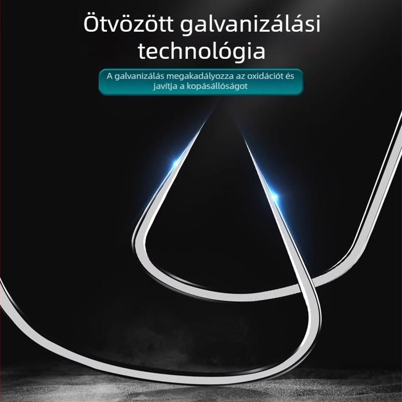 Giant Fin King versenyző farkasfog horogokkal, al-lin, kettős horog, anti-tekercselés, előkötött készlet karpázáshoz