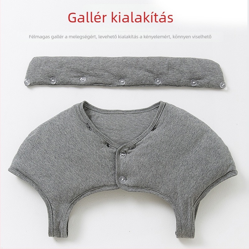 Váll- és nyaktámasztó vastag sál felnőtteknek, meleg és kényelmes ősz-télre