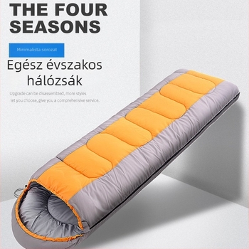 Őszi–téli hálózsák felnőtteknek és gyerekeknek, vastag, hideg- és szennyeződésálló, hordozható kempingezéshez, meleg bel- és kültéri használathoz.