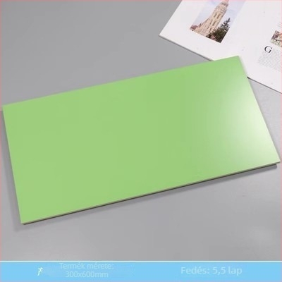 Skandináv stílusú fürdőszobai falicsempe, 300x600, glazúrozott, egyszínű, fényes felület, belső falburkolat fürdőbe és konyhába