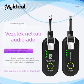 Elektromos gitárhoz vezeték nélküli adó-vevő egység — egy-től több átviteli rendszer