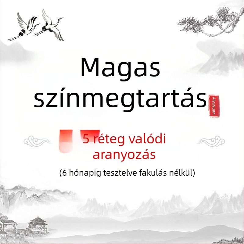 Női aranyozott fülbevalók fekete zománccal, zöld Paraiba ihletésű kövekkel, négyszögletes hercegnővágás, minimalist geometriai stílus