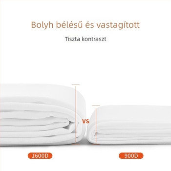 Gyerekeknek készült fleece-bélelt, vastag téli harisnya, fehér