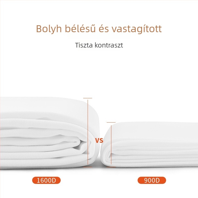 Gyerekeknek készült fleece-bélelt, vastag téli harisnya, fehér