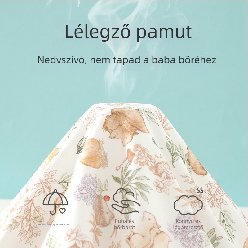 100% pamut baba mellény újszülötteknek, egész éves viselet, ujjatlan