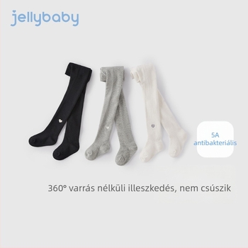 Lányoknak készült ősz-téli harisnyanadrág, pamut antibakteriális leggings gyerekeknek