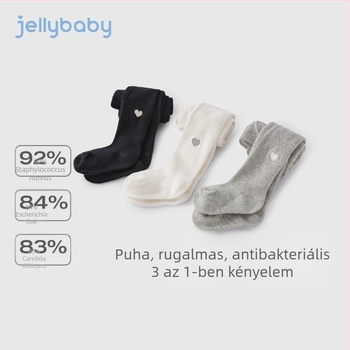 Lányoknak készült ősz-téli harisnyanadrág, pamut antibakteriális leggings gyerekeknek