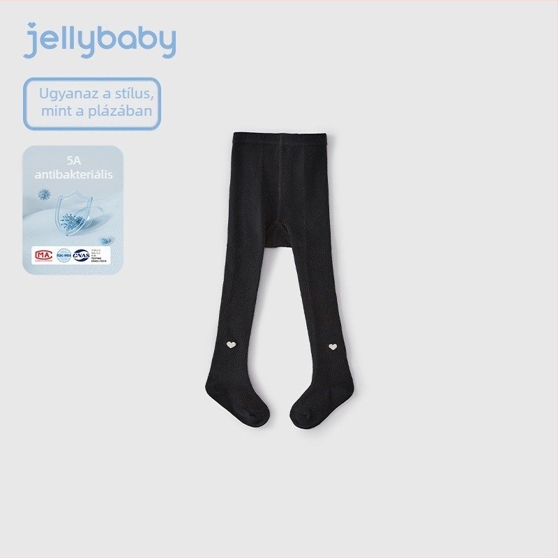Lányoknak készült ősz-téli harisnyanadrág, pamut antibakteriális leggings gyerekeknek