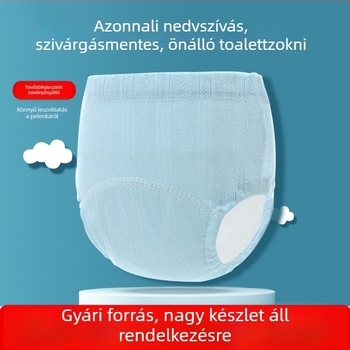 Lányoknak szóló vécéhasználati edzőnadrágok, vízálló, újrahasználható, 1-3 éveseknek