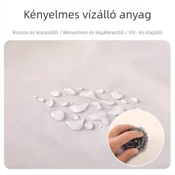 Rajzfilmszerű kötény, vízálló és olajálló, otthoni konyhára és catering standokra, egyedi logóval nyomtatva