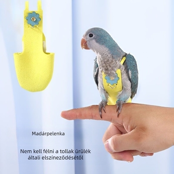 Állítható papagájpelenka és repülőruha Xuanfeng tigris mintás peónia