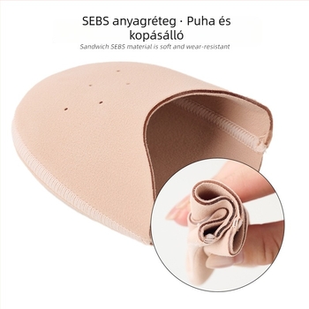 Balettujjvédők szövetből – csúcsvédő, dörzsölés elleni párnák, puha és lélegző