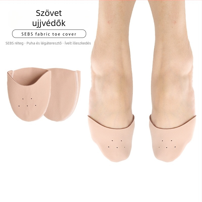Balettujjvédők szövetből – csúcsvédő, dörzsölés elleni párnák, puha és lélegző