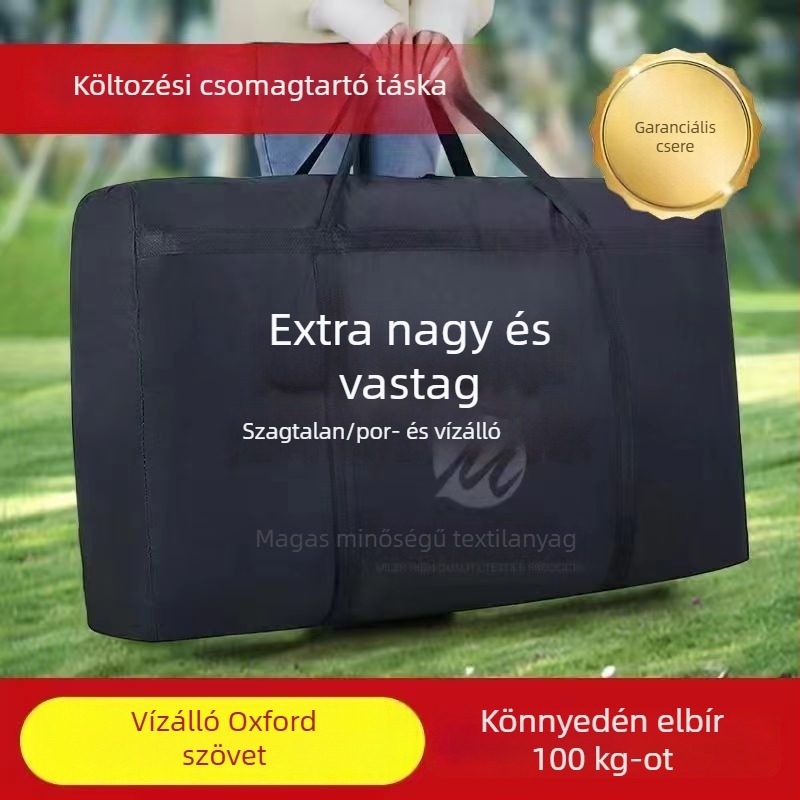 Költözéshez használt Oxford szövetszállító táska, vízálló, nagy kapacitású