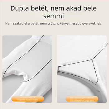 Gyerekek balett harisnyája, fehér, könnyű nyári táncpróbához csúszásmentes talppal