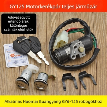 Robogó indításkapcsoló és zár Haomai 125 / Guangyang 125 Gy6-125