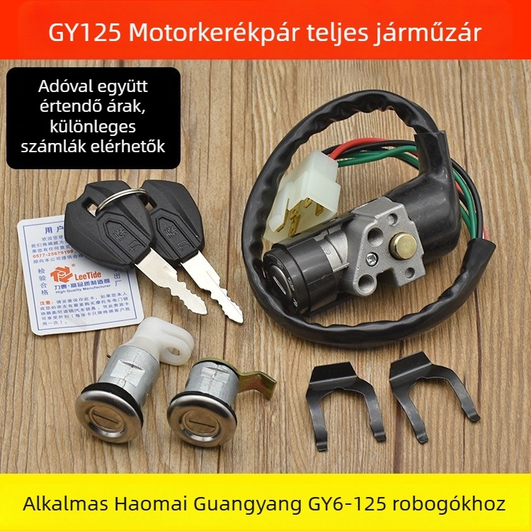 Robogó indításkapcsoló és zár Haomai 125 / Guangyang 125 Gy6-125