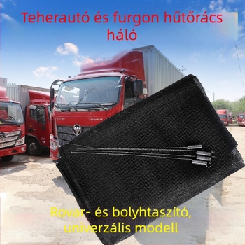 Teherautó víztartályához rovarvédő háló, univerzális méret, fekete