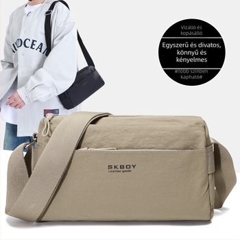 Uniszex crossbody táska, könnyű, minimalist, nagy kapacitású, japán stílusú ultrakönnyű