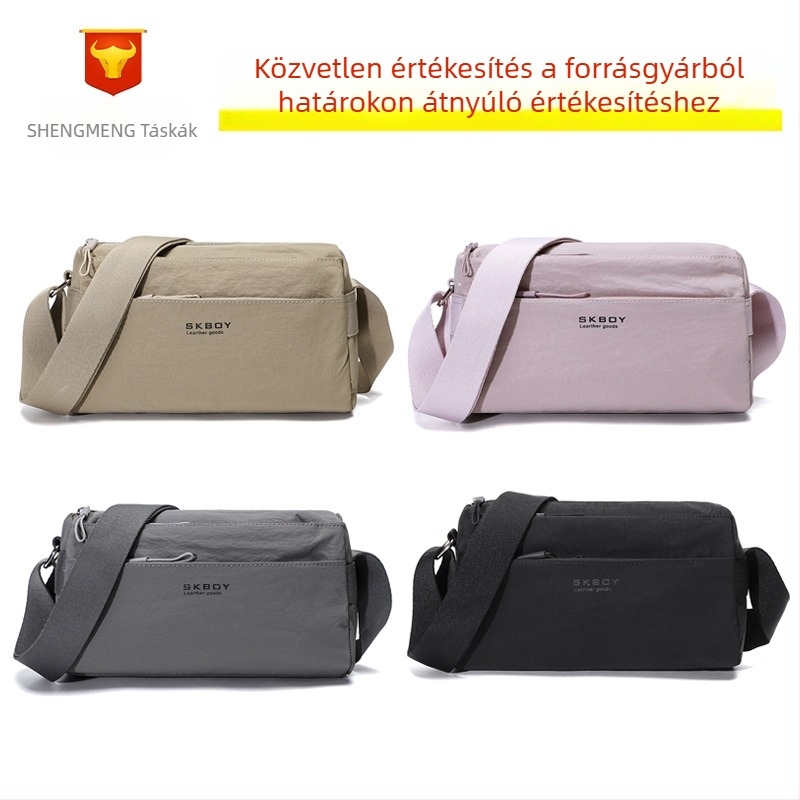Uniszex crossbody táska, könnyű, minimalist, nagy kapacitású, japán stílusú ultrakönnyű