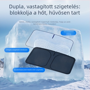 Grafén autó első szélvédő napvédő árnyékoló
