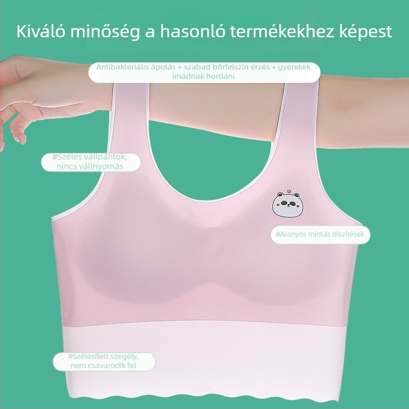 Sima varrás nélküli felső lányoknak fejlődési időszakban, lélegző és kényelmes