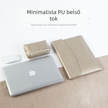 MacBook Air 13 hüvely belső tok PU béléssel, kopásálló, városi minimalista stílus