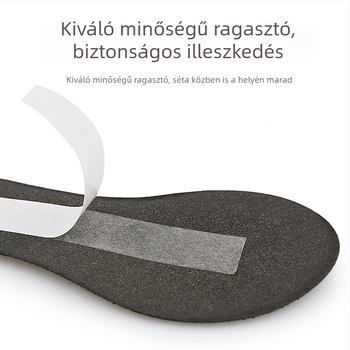 Szivacsból készült arch-támogató félbetét magas sarkú cipőkhöz – ütéscsillapítás, izzadságelvezetés, puha csúszásmentes felület, méret 37