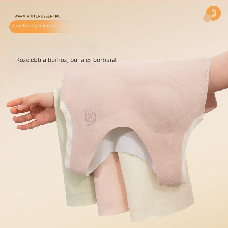 Lányoknak téli termosz felső selyem-velúr belső fleece-le