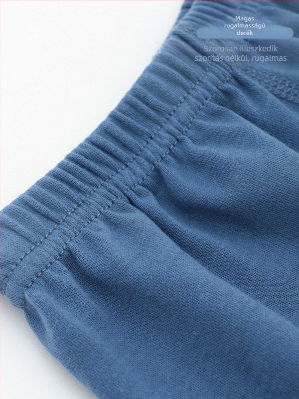 100% pamut babáknak készült leggings, osztály A, puha, unisex hosszú nadrágok gyerekeknek tavasszal és ősszel