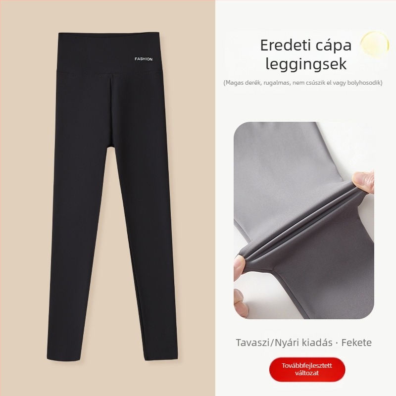 Lányoknak készült cápa mintás leggings tavasz–nyárra, Barbie-stílusú jóga nadrág gyermekeknek, rugalmas és szorosan illeszkedő