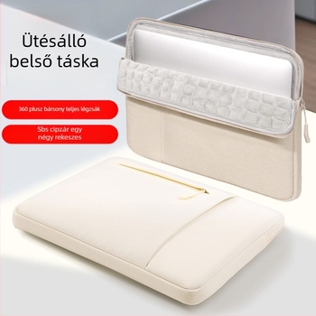 14 hüvelykes laptop- és tablet belső tok védőfedéllel