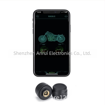 Bluetooth guminyomás-mérő motorkerékpárhoz és autóhoz, vezeték nélküli digitális kijelző, Android és iOS kompatibilis, magas precizitású