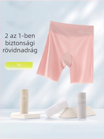 Nylon biztonsági nadrág lányoknak, magas derék, 3/4 hosszú, nyár 2024