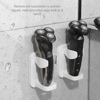 Fali elektromos borotva tároló állvány