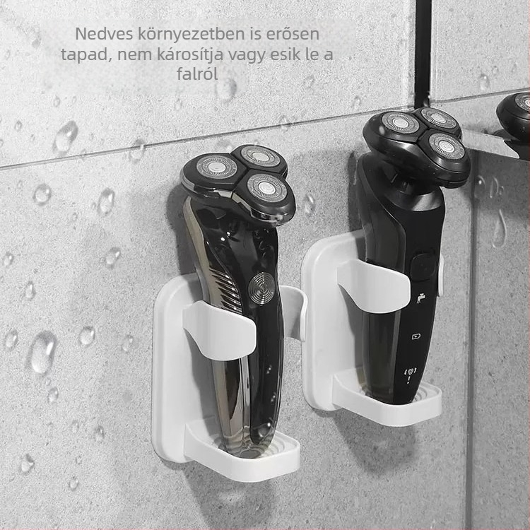 Fali elektromos borotva tároló állvány