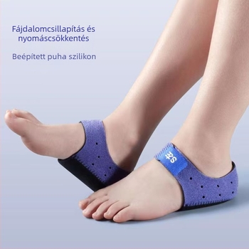 Velcro sarokvédő gél sarokpárnával, zokniszerű védő a cipőhöz, ütéscsillapítás