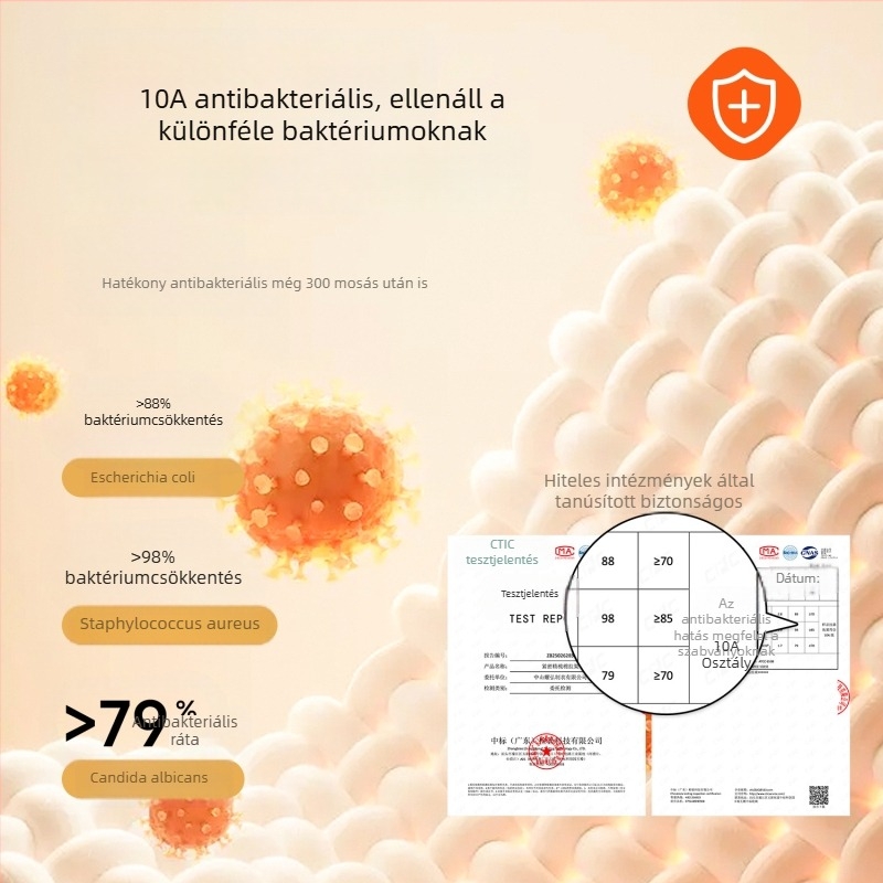 Gyerekek pamut termosz nadrág, A osztály, vékony alapréteg tavasz–őszre, 10A antibakteriális, lazán szabott kapri hosszú, 7-12 évesek