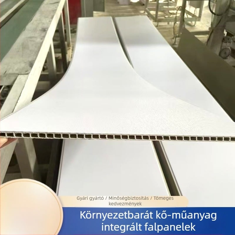 Kő-műanyag falpanelek gyors szereléshez, dekoratív mennyezeti és falpanelek