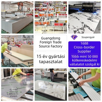 Carbon Crystal fal- és mennyezetpanelek PVC-ből, faburkolatú furnírral, luxus szállodai belsőkhöz