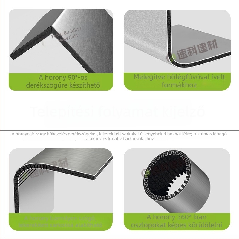 Carbon Crystal fal- és mennyezetpanelek PVC-ből, faburkolatú furnírral, luxus szállodai belsőkhöz