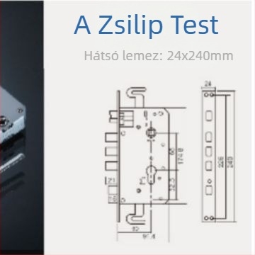Zárszerkezet test logó címkével, akkumulátorszablon, zárbetét, gateway-kiegészítők és nyomtatott áramkör címke