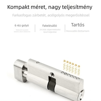 70 mm-es európai szabványú zárbetét hálószoba ajtókhoz, otthoni használatra, tömörfa ajtókhoz