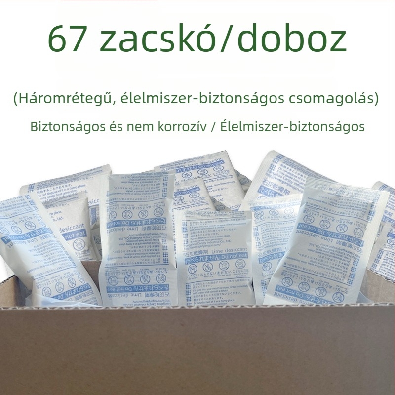15 g lime deszikkáns zsákok a nedvesség ellen – ágyak, kollégiumok, teák, könyvek és macskaeledel