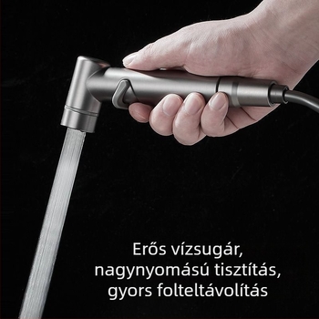 Rézből készült WC-bidet spricsgép nyomásos permetezővel – otthoni fürdőszoba készlet