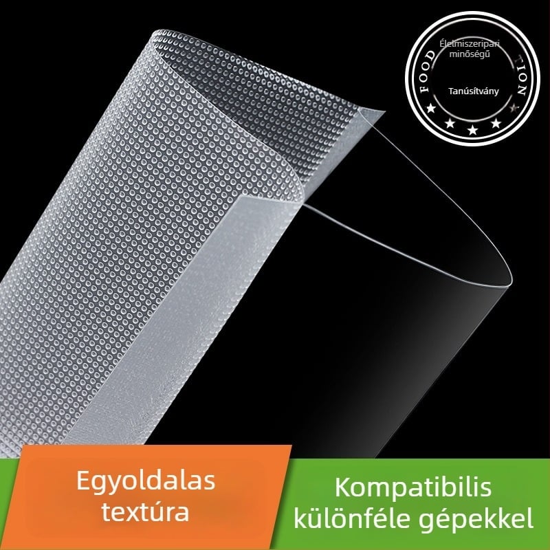 Hálós textúrájú vákuumzáró készülék élelmiszer-csomagoló tasakokhoz, kereskedelmi használatra, vastagított műanyag tömítés (Sea Cucumbers)
