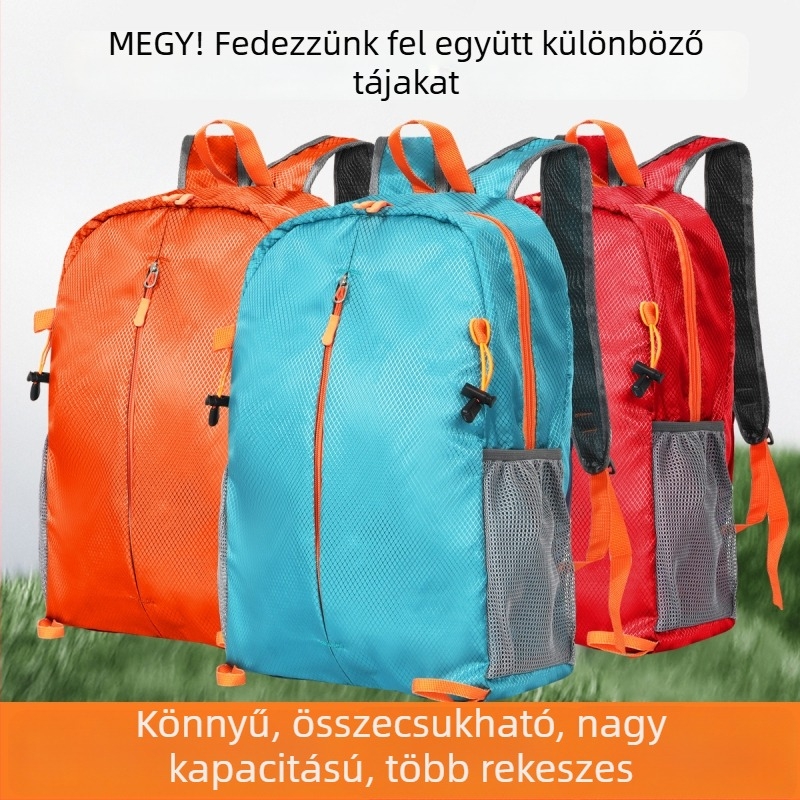 Shuxin hegymászó hátizsák – könnyű, összébb hajtható, vízálló, 20–35 L, kirándulásokhoz